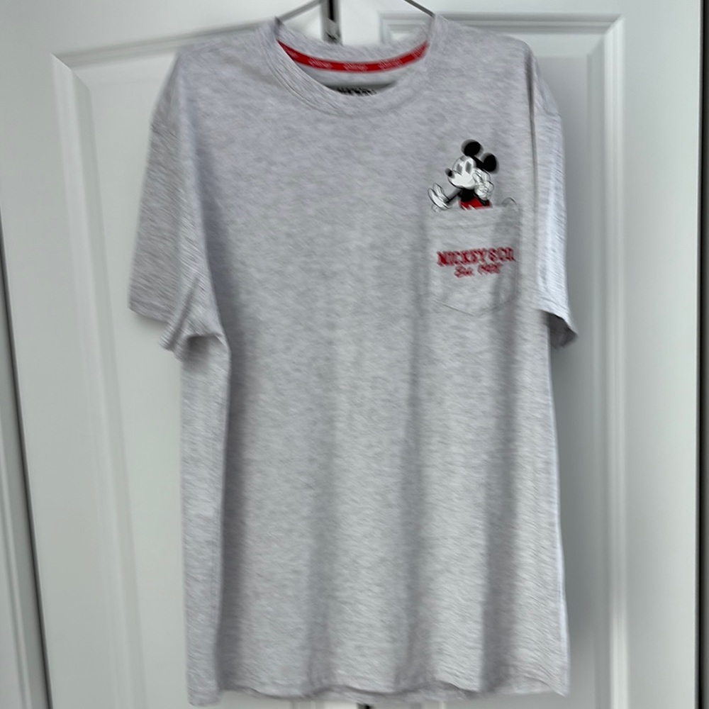 Gray Mickey Mouse T-Shirt